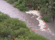 Noticia Radio Panamá | Sistema de retención de basura en Río Matías Hernández B.O.B sufre ruptura por lluvias