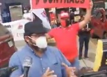Noticia Radio Panamá | Gremios populares protestan en la sede del Mitradel piden respeto a sus derechos laborales