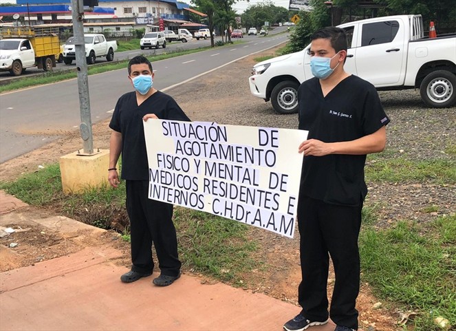 Noticia Radio Panamá | Médicos Residentes Internos piden más insumos, más personal y parar la improvisación