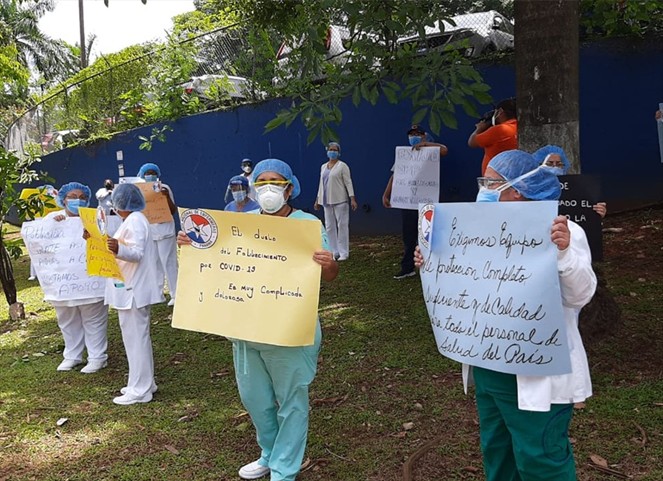 Noticia Radio Panamá | Enfermeras se manifiestan a nivel nacional en medio de la pandemia