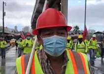Noticia Radio Panamá | SUNTRACS realiza protestas a nivel nacional solicitando reinicio de proyectos de construcción