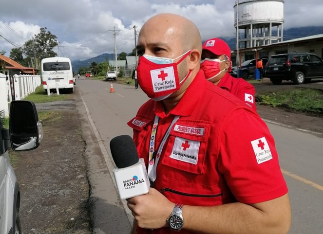 Noticia Radio Panamá | Cruz Roja de Panamá apoya las tareas desarrolladas de emergencia tras huracán Eta