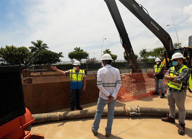 Noticia Radio Panamá | Programa de Saneamiento de Panamá anuncia cierre de tramo de estacionamientos en la Cinta Costera