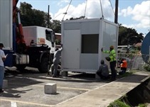 Noticia Radio Panamá | CSS amplía a través de instalación de contenedores la atención de pacientes con problemas respiratorios