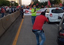 Noticia Radio Panamá | Trabajadores de la Construcción protestan por rechazo a decretos y leyes laborales