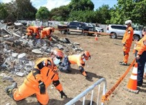 Noticia Radio Panamá | Inicia curso de rescate urbano en la ciudad de David, provincia de Chiriquí