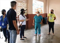 Noticia Radio Panamá | Verifican centros habilitados para la vacunación contra el COVID-19 en la isla Taboga