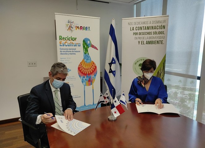 Noticia Radio Panamá | Embajada de Israel firma acuerdo con Marea Verde