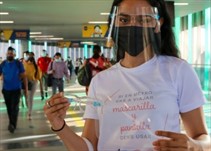 Noticia Radio Panamá | Metro de Panamá refuerza campaña de uso correcto de la pantalla facial