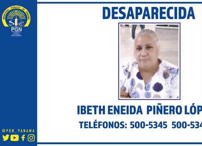 Noticia Radio Panamá | Piden colaboración de la ciudadanía para dar con el paradero de una señora desaparecida