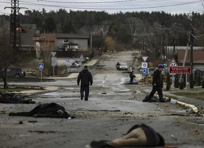 Featured image for “Al menos 20 cadáveres en una calle de Bucha, cerca de Kiev”