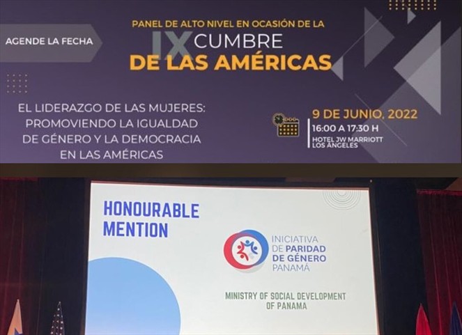 Noticia Radio Panamá | Panamá recibe mención honorífica por parte de organismos internacionales gracias a la Iniciativa de Paridad de Género