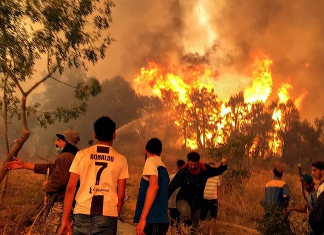 Noticia Radio Panamá | Incendios forestales dejan 26 muertos en Argelia