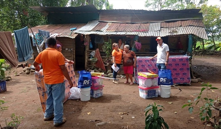 Noticia Radio Panamá | Lluvias dejan afectaciones en 57 viviendas Aserrío de Gariché, Jacú y la Arboleda en San Pablo Nuevo de David