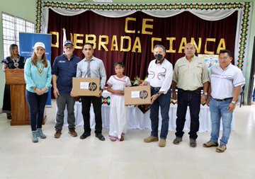 Inauguran Escuela de Quebrada Cianca en la Comarca Ngäbe Buglé