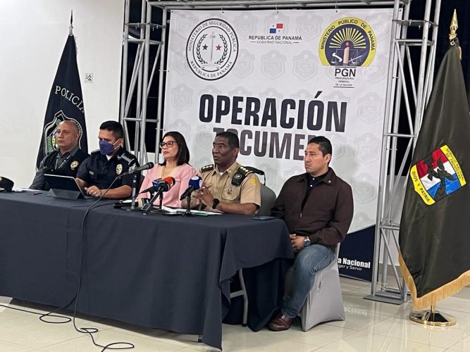 Desarticulan organizaciones criminales en Panamá, Darién, Panamá Oeste y Colón