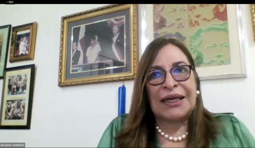 Noticia Radio Panamá | Balbina Herrera: ‘Ese yo me voy y yo regreso es lo que ha deteriorado la imagen de los colectivos políticos’