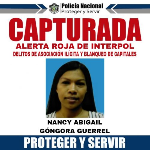 Featured image for “Capturan en Costa Rica a la esposa de alias «Cholo Chorrillo»”