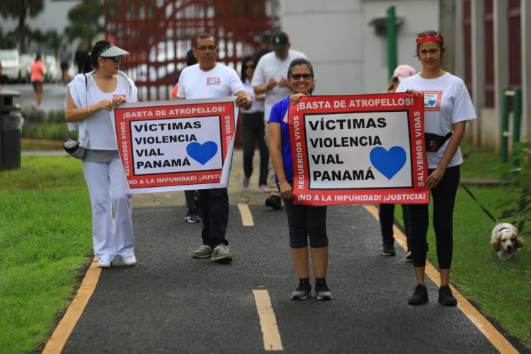 En Panamá conmemoran el Día Mundial en Recuerdo de las Víctimas de Accidentes de Tráfico.