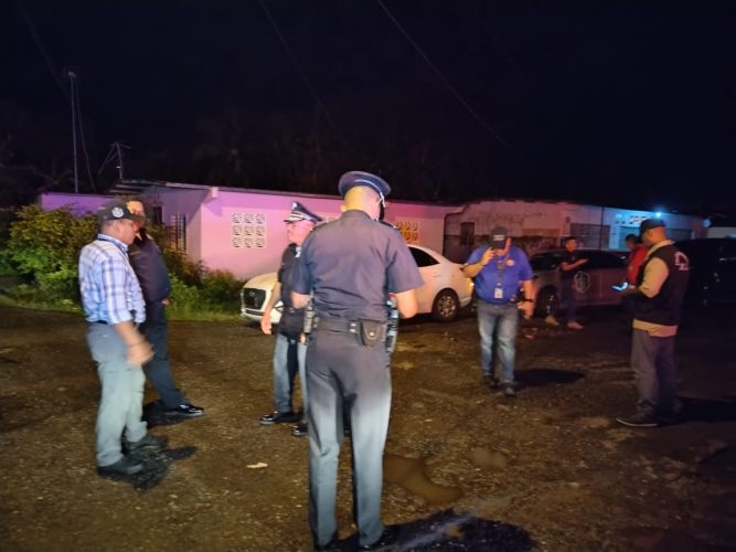 Policía Nacional investiga doble homicidio ocurrido en La Palmita de Tocumen