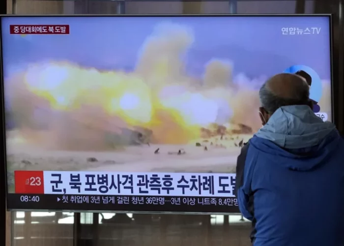 Featured image for “Seúl evacúa una isla tras el disparo de 10 misiles de Corea del Norte”