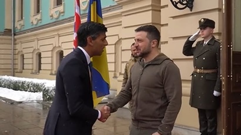 Noticia Radio Panamá | Rishi Sunak llega a Kiev para reafirmar apoyo a Ucrania