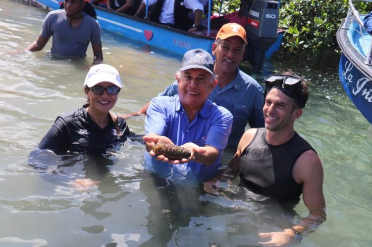 Noticia Radio Panamá | Invierten tres millones de dólares en cosecha de pepinos de mar en la provincia de Colón