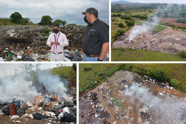 Featured image for “Distrito de Mariato podría quedarse sin lugar para depositar los desechos”
