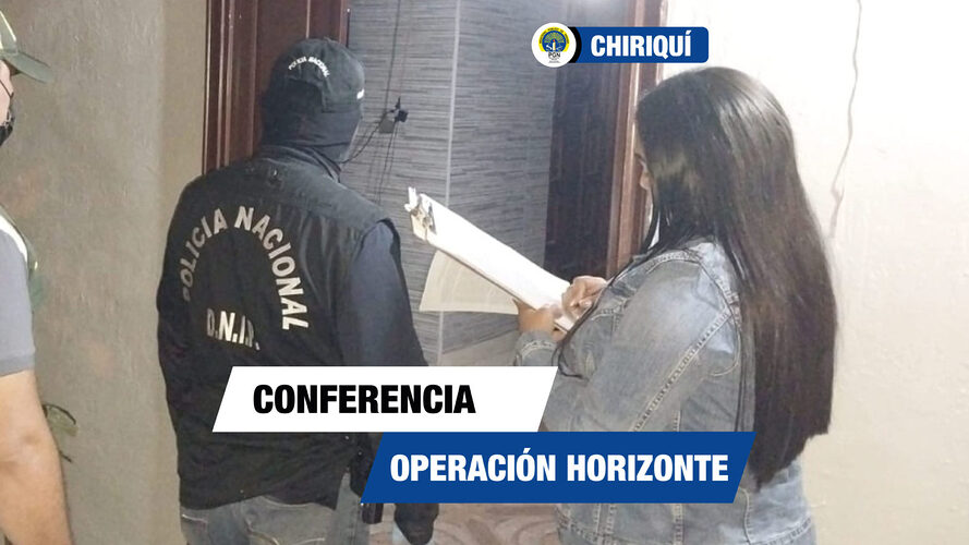 They arrest five people linked to sexual crimes in Chiriquí