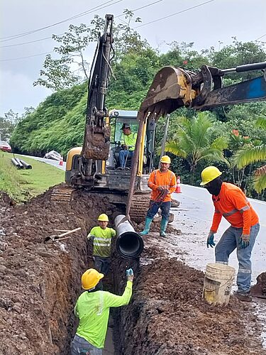 “IDAAN construye nueva planta potabilizadora en Chiriquí Grande, provincia de Bocas del Toro”