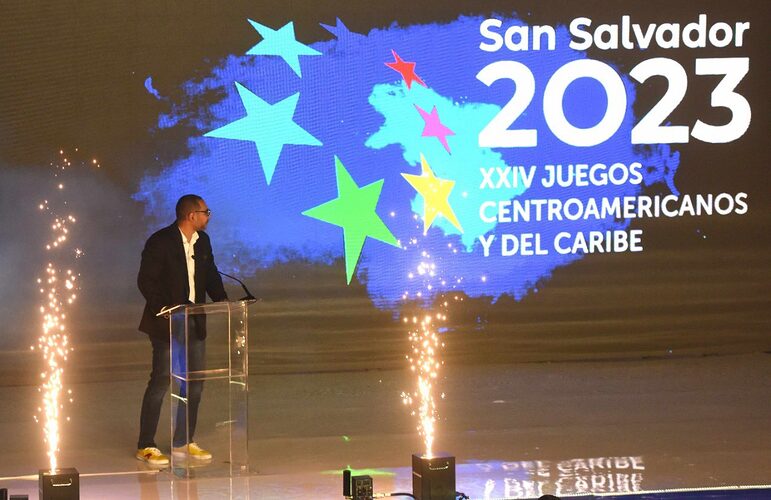 Featured image for “Presentan logo para los XXIV Juegos Centroamericanos y del Caribe San Salvador 2023”