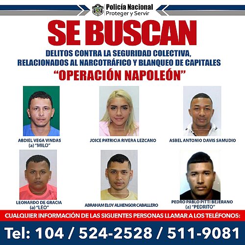 Featured image for “Entre los seis más buscados por narcotráfico y blanqueo de capitales hay una mujer”