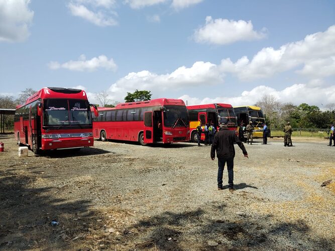 Darien buses will not be able to transport migrants until a government commission approves it