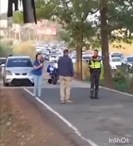 Featured image for “Policía le disparó a conductor que lo agredió para no recibir una boleta”