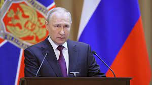 “Emiten orden de arresto internacional contra el presidente de Rusia Vladimir Putin”