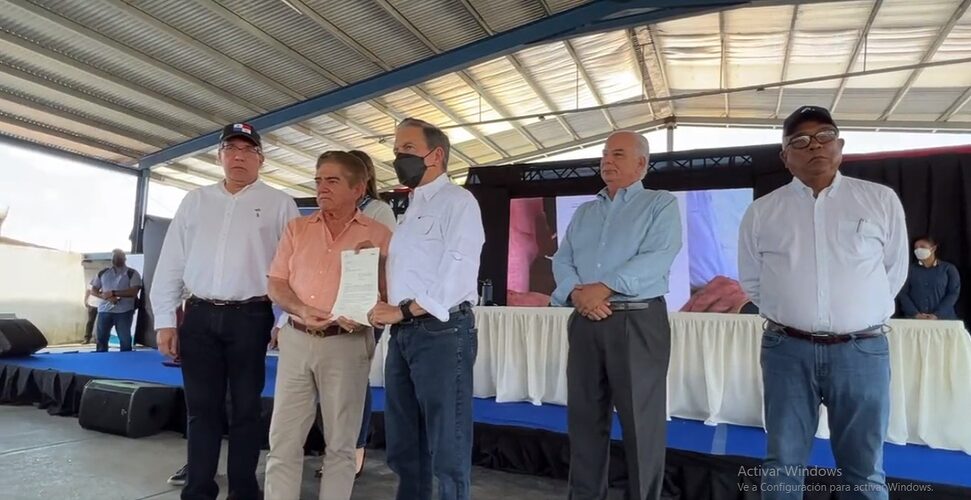 Noticia Radio Panamá | Por $19 millones entregan orden de proceder para la construcción del sistema de abastecimiento de agua potable para Chilibre