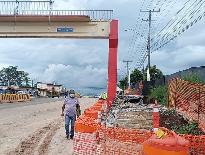 Featured image for “Este 16 de marzo iniciará el desmonte del puente peatonal en » La Pesa»”