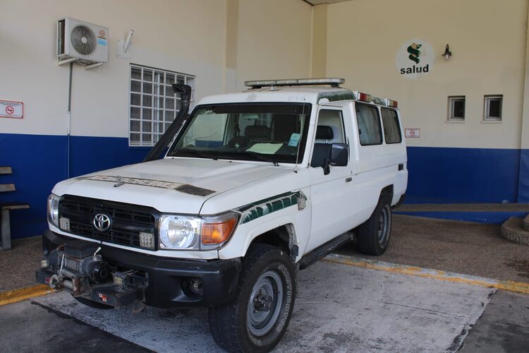 Featured image for “Ambulancia que fue hurtada en Veraguas es retornada al centro de salud de Calobre”