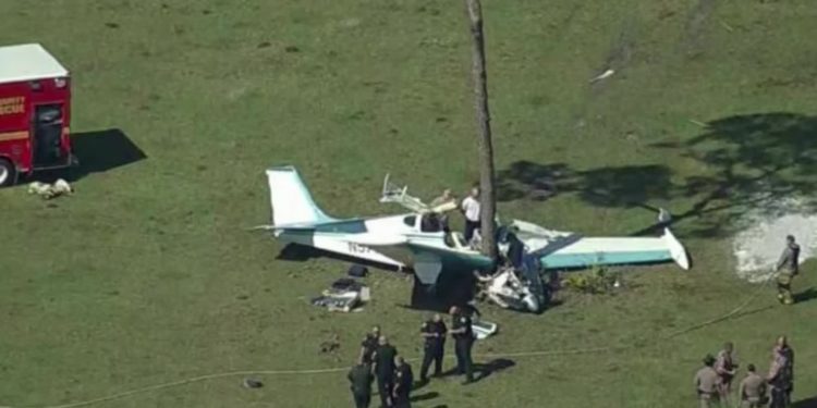 Featured image for “Mueren cuatro personas tras accidente aéreo en Florida”