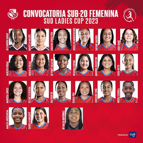 Featured image for “Equipo femenino Sub 20 de Panamá participará en la Sud Ladies Cup 2023”