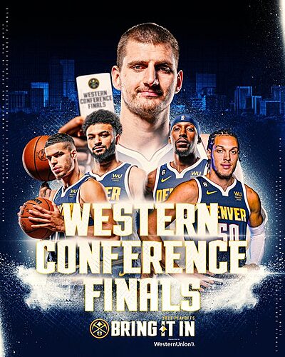 Featured image for “NBA: Nuggets de Denver avanzan a la final de la Conferencia del Oeste”