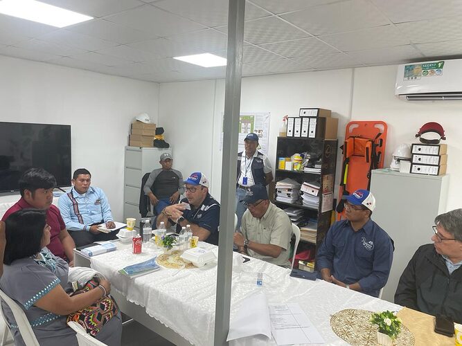 Noticia Radio Panamá | Autoridades tradicionales Ngäbe Buglé se reúnen con IDAAN, Mingob y la Defensoría para ver alcances de la nueva planta potabilizadora