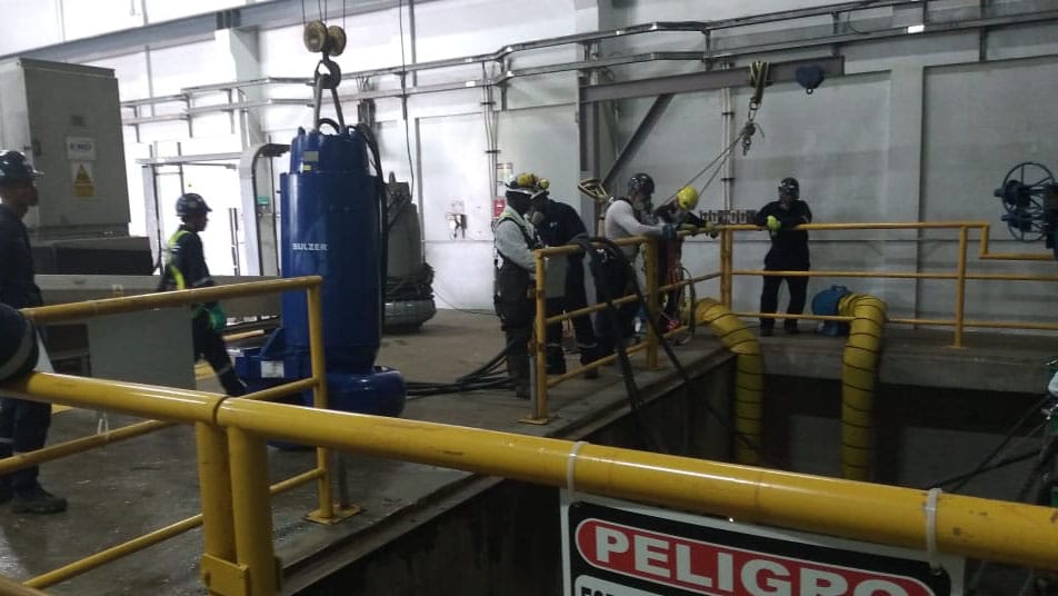 Featured image for “Saneamiento de Panamá realiza mejoras en la Estación de Bombeo Matías Hernández”