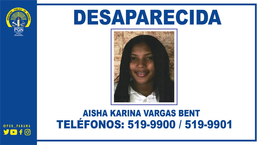 Featured image for “Solicitan colaboración ciudadana para ubicar a menor de edad desaparecida en Arraiján”