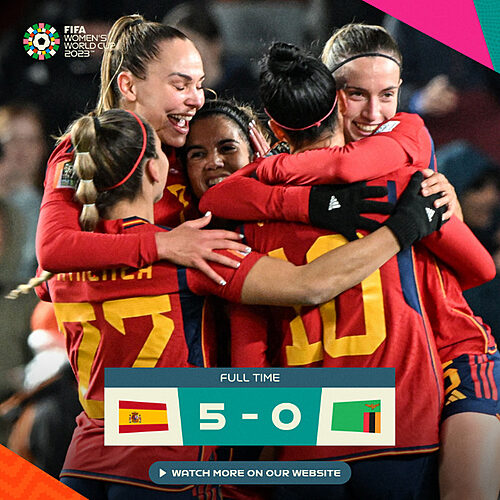 Featured image for “España y Japón logran su clasificación a octavos de final del Mundial Femenino”