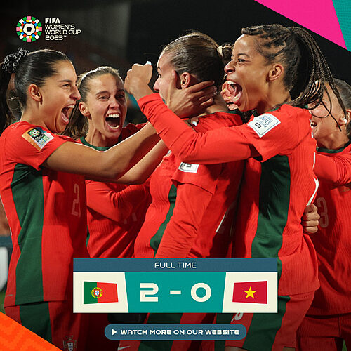 Noticia Radio Panamá | Portugal y Nigeria logran victorias en el Mundial de Fútbol Femenino