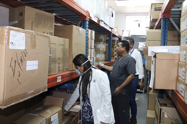 Featured image for “Buscan lograr abastecimiento a largo plazo en el Hospital “Dr. Gustavo Nelson Collado””