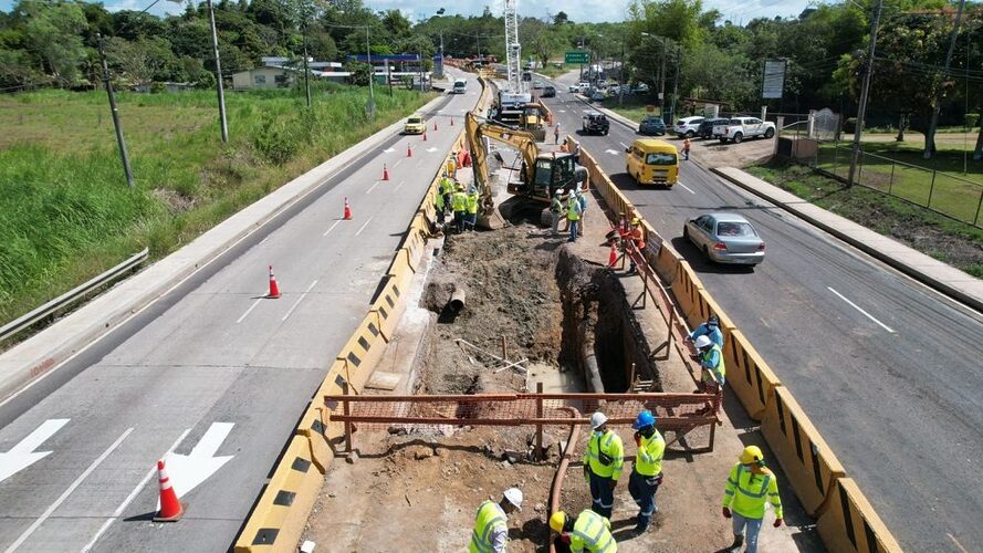 Noticia Radio Panamá | Suministro de agua afectado en sectores de Arraiján por trabajos de la Línea 3 del Metro