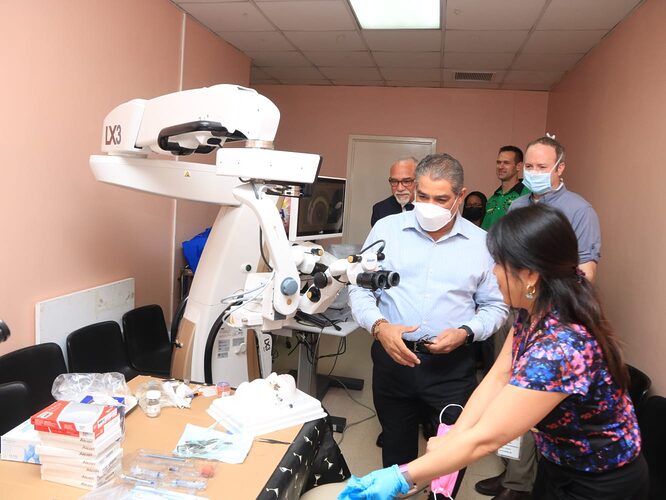 Featured image for “Realizarán jornadas quirúrgicas de oftalmología en el Hospital Santo Tomás”