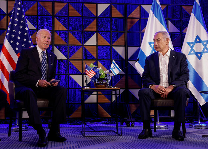 Featured image for “Presidente de Estados Unidos Joe Biden llega a Tel Aviv y muestra su apoyo a Israel”